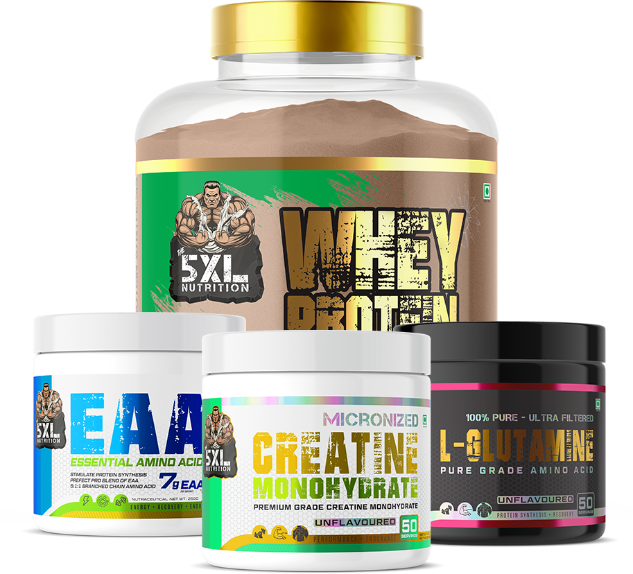 Whey Isolate + EAA + L-Glutamine + Creatine Monohydrate