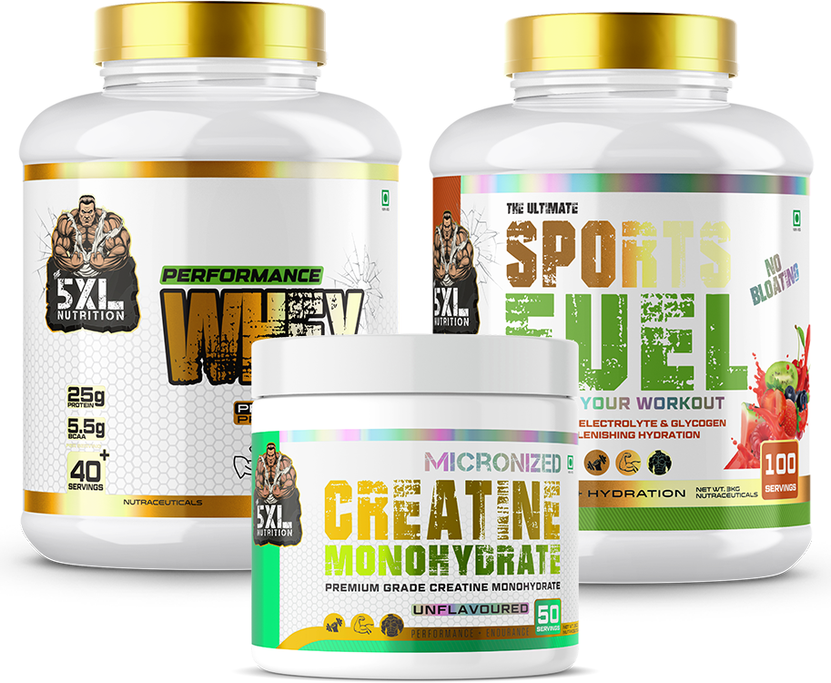Performance Whey Protein + Creatine + Sports-fuel