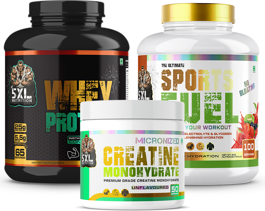 Whey Protein Concentrate + Sports Fuel + Creatine