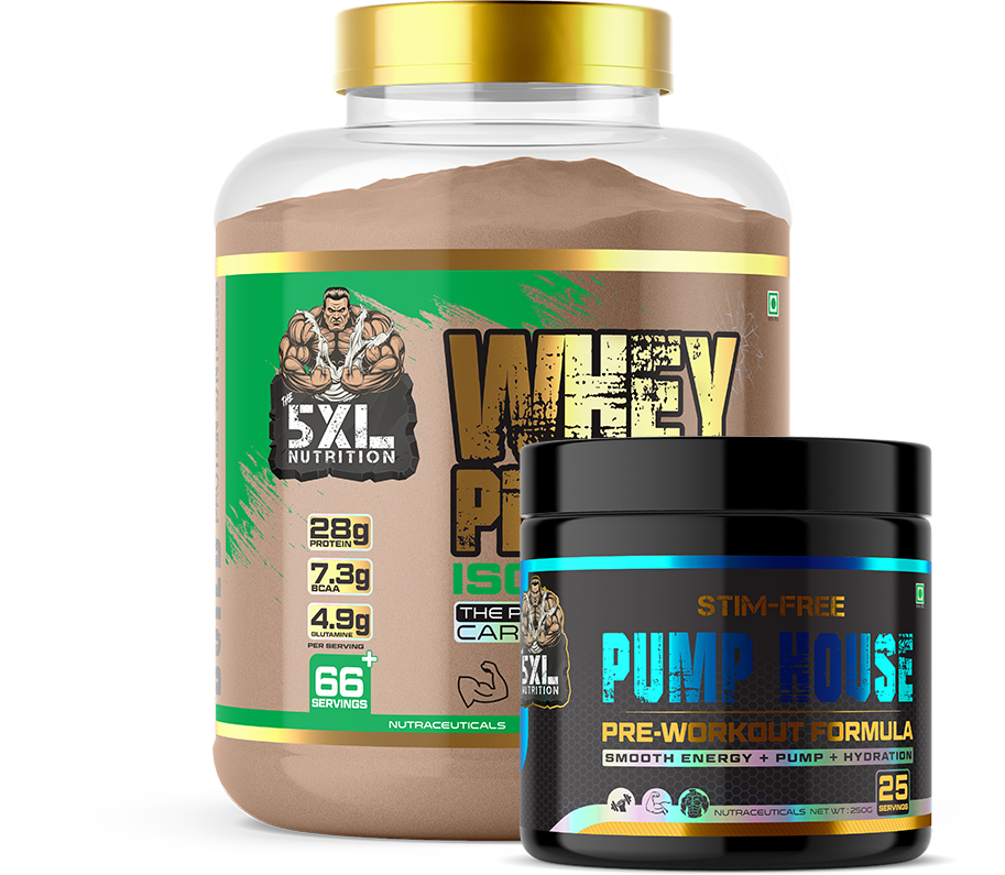 Whey Protein Isolate + Stim-Free-Preworkout